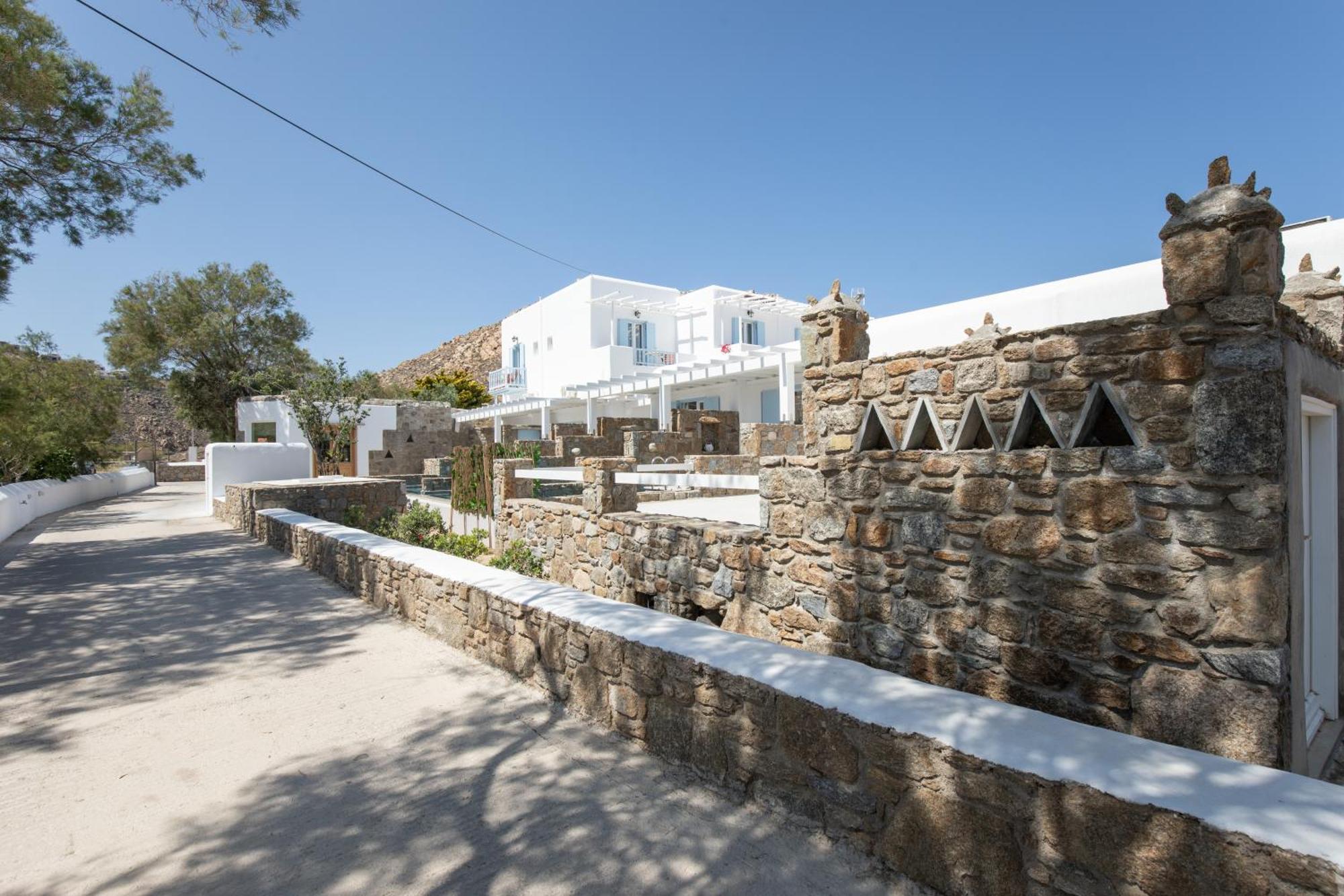 Agrari Ninemia Mykonos Hotel Eksteriør billede